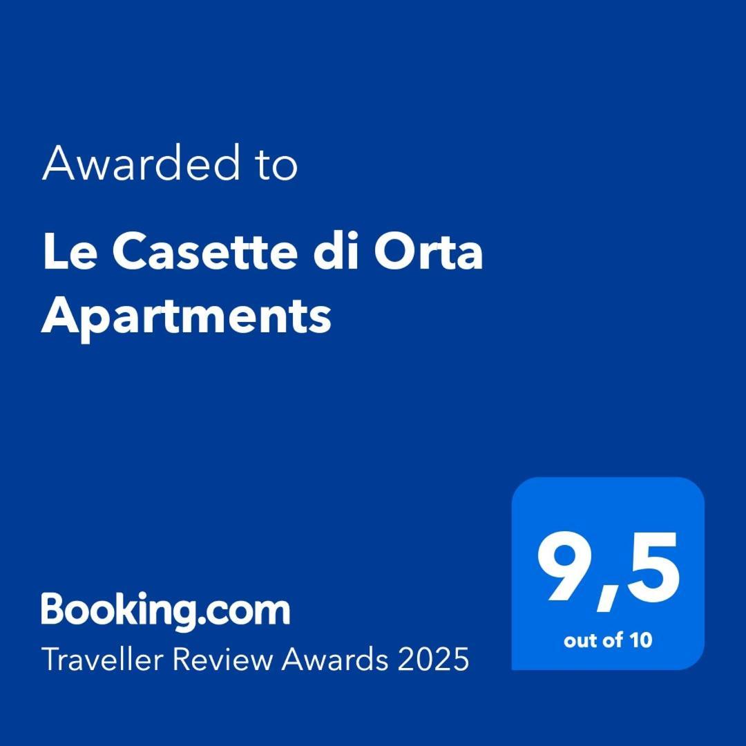 Le Casette Di Orta Apartments Орта-Сан-Джулио Экстерьер фото